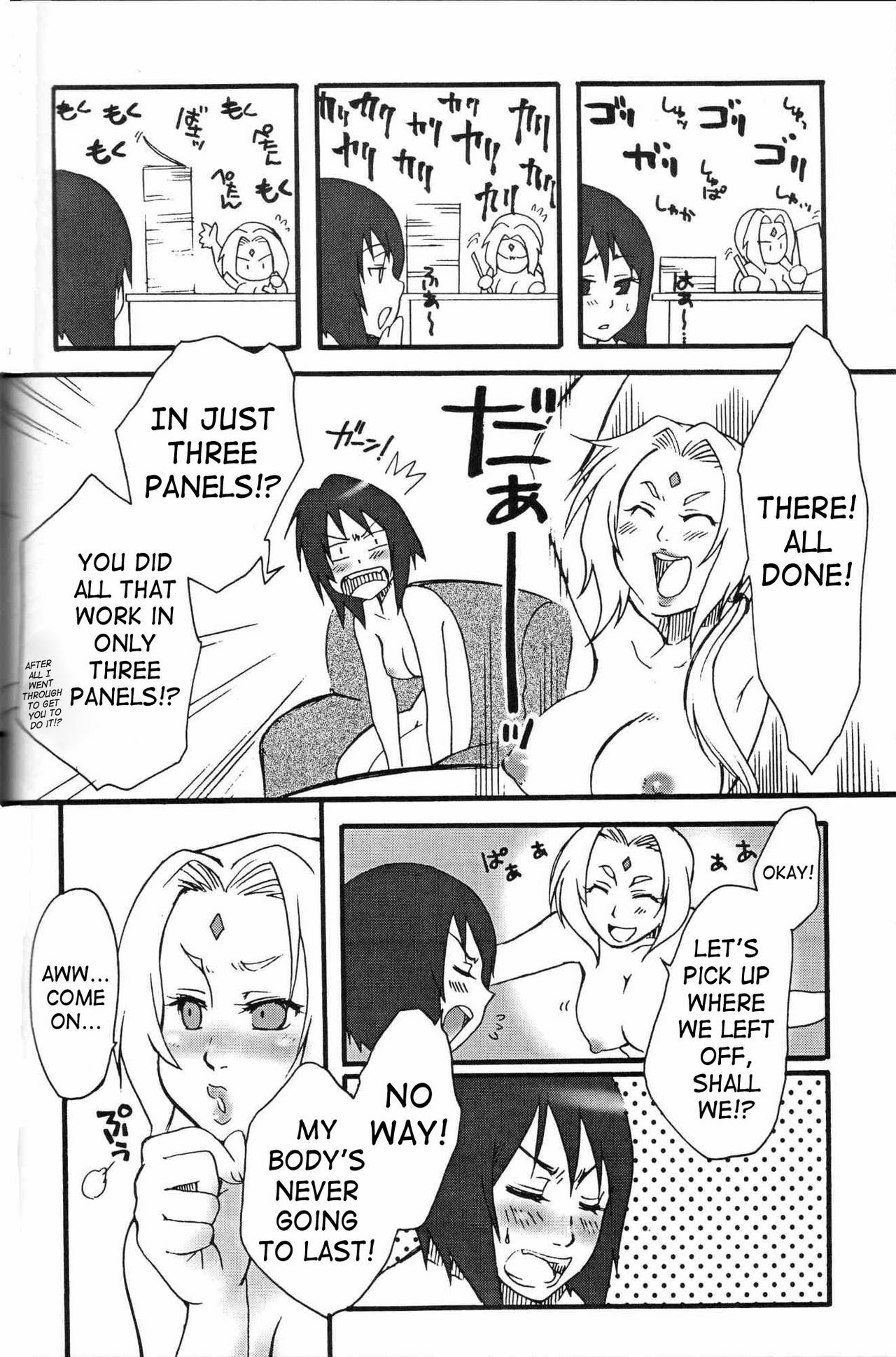 [Onemu Hormone (Tsurugi Wakarou)] Kunoichi Ninkyou | Kunoichi Chivalry (Naruto) [English] {doujin-moe.com} page 21 full