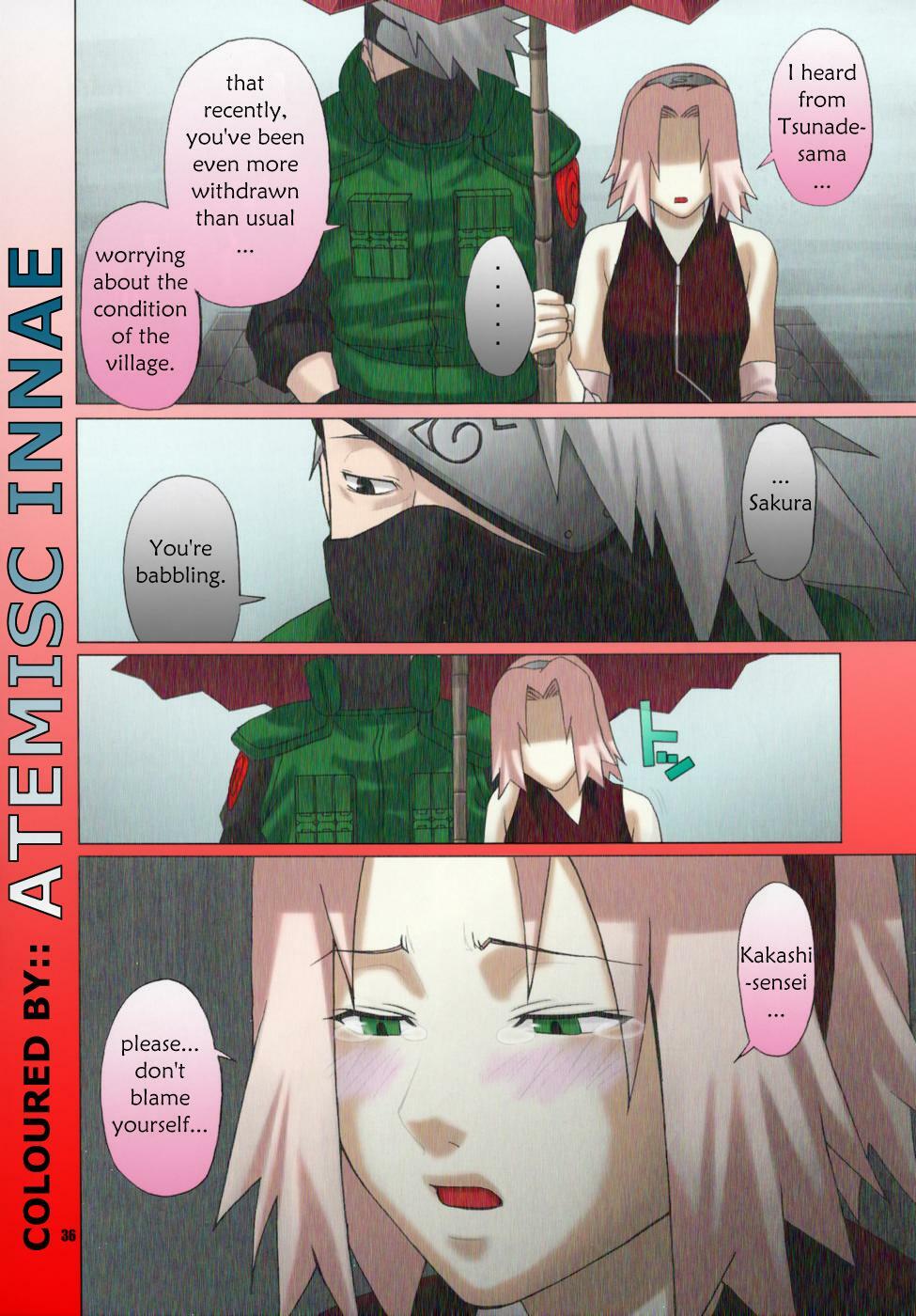 (C69) [CELLULOID-ACME (Chiba Toshirou)] Himitsu - The Secret (Naruto) [English] [persepolis130] [Colorized] [Incomplete] page 22 full