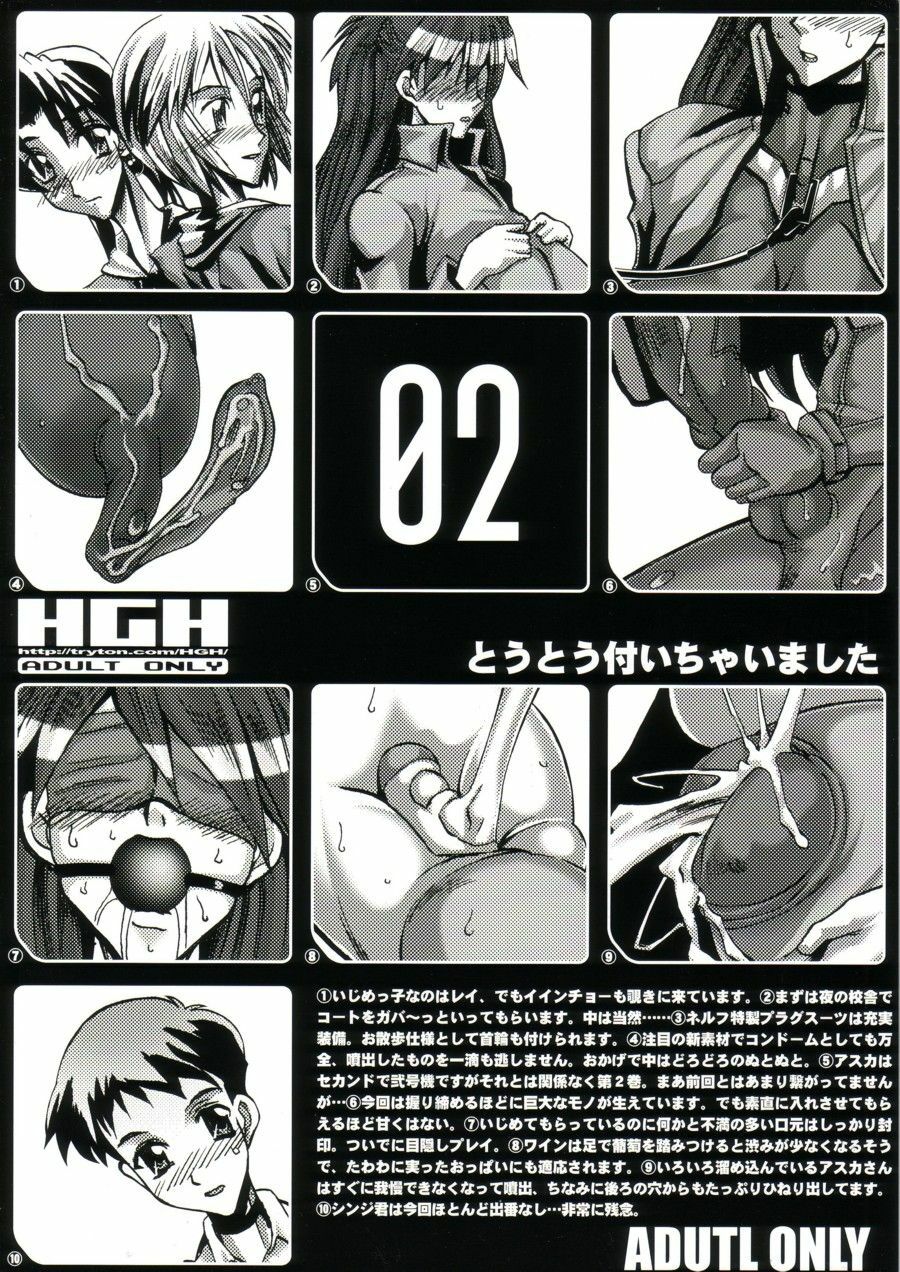 (C64) [HGH (HG Chagawa)] PLEATED GUNNER #10 BLACK AND WHITE Futasuka (Neon Genesis Evangelion) page 34 full