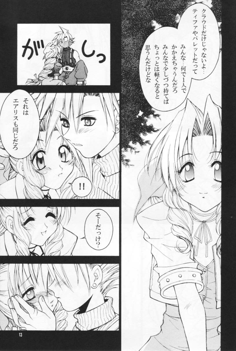 (CR27) [Hanamaru Mugen Gym (Hyoujun Mai)] Kodaishu no Musume (Final Fantasy VII) page 13 full