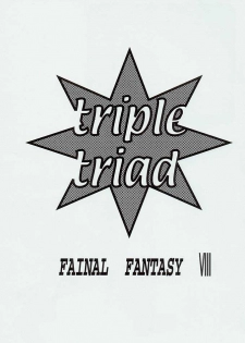 [Koala Machine (Tokiwa Kanenari)] TRIPLE TRIAD (Final Fantasy VIII) - page 2