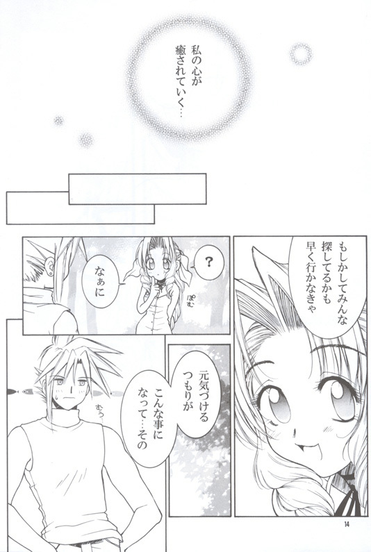 (C59) [Hanamaru Mugen Gym (Hyoujun Mai)] Slum no Hanauri (Final Fantasy VII) page 13 full