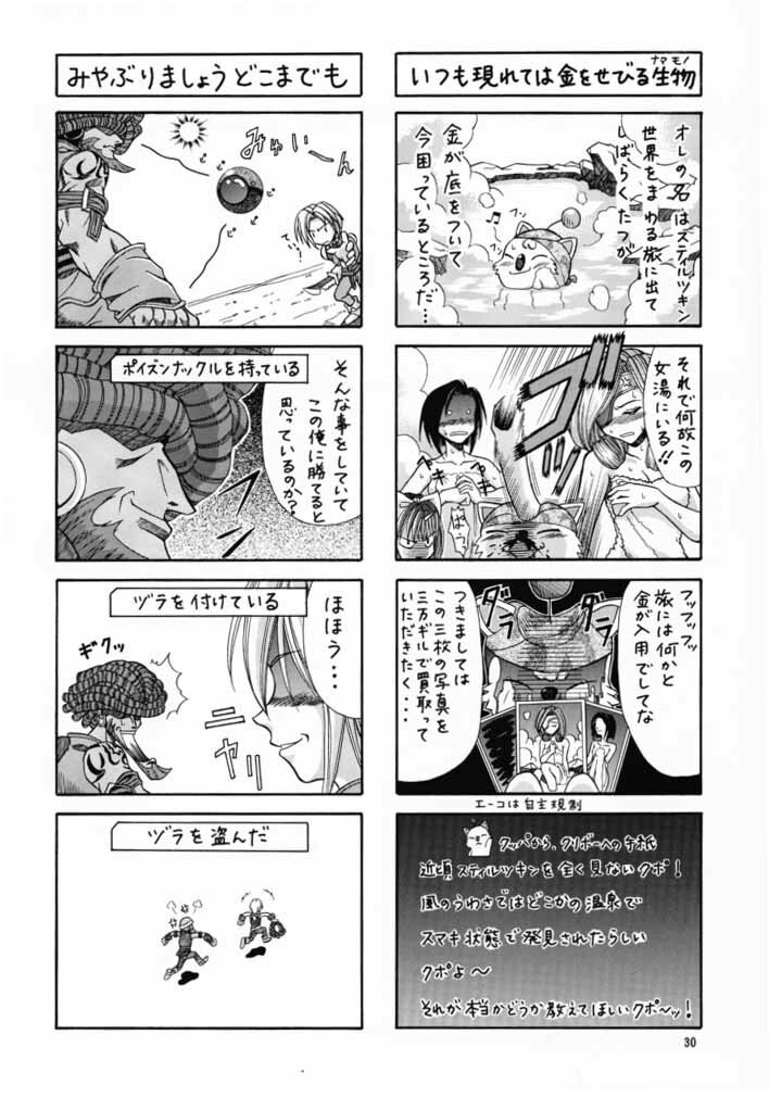 (CR28) [Shiitake (Various)] GYUNN GYUNN IV (Final Fantasy IX) page 29 full