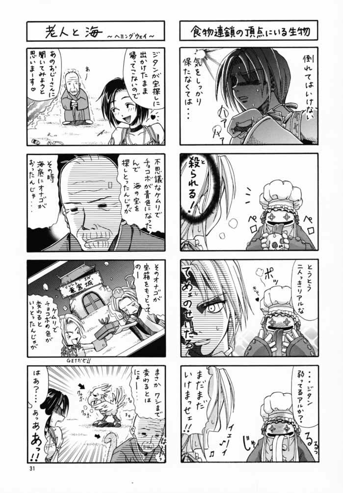 (CR28) [Shiitake (Various)] GYUNN GYUNN IV (Final Fantasy IX) page 30 full