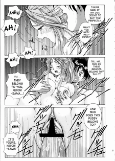 (C66) [Nonoya (Nonomura Hideki, Kino Hitoshi)] Megami-sama Ryoujoku | Goddess Assault (Ah! My Goddess, Onegai Twins) [English] [SaHa] - page 32