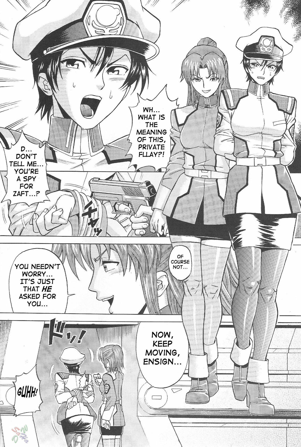 (CR35) [Bakuretsu Fusen (Denkichi)] Burst!! Vol. 1 (Mobile Suit Gundam SEED) [English] [SaHa] page 7 full