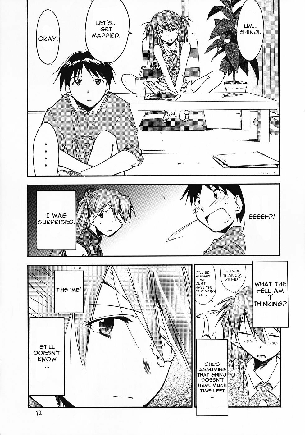 (C69) [Studio Kimigabuchi (Kimimaru)] RE-TAKE 0 (Neon Genesis Evangelion) [English] page 13 full