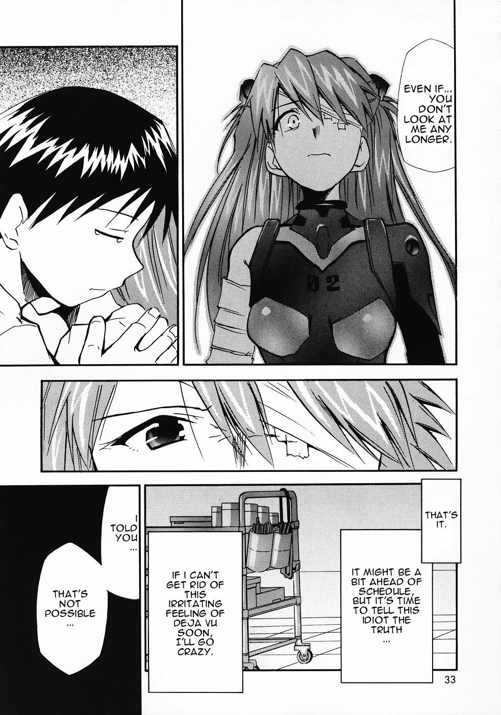 (C69) [Studio Kimigabuchi (Kimimaru)] RE-TAKE 0 (Neon Genesis Evangelion) [English] page 34 full