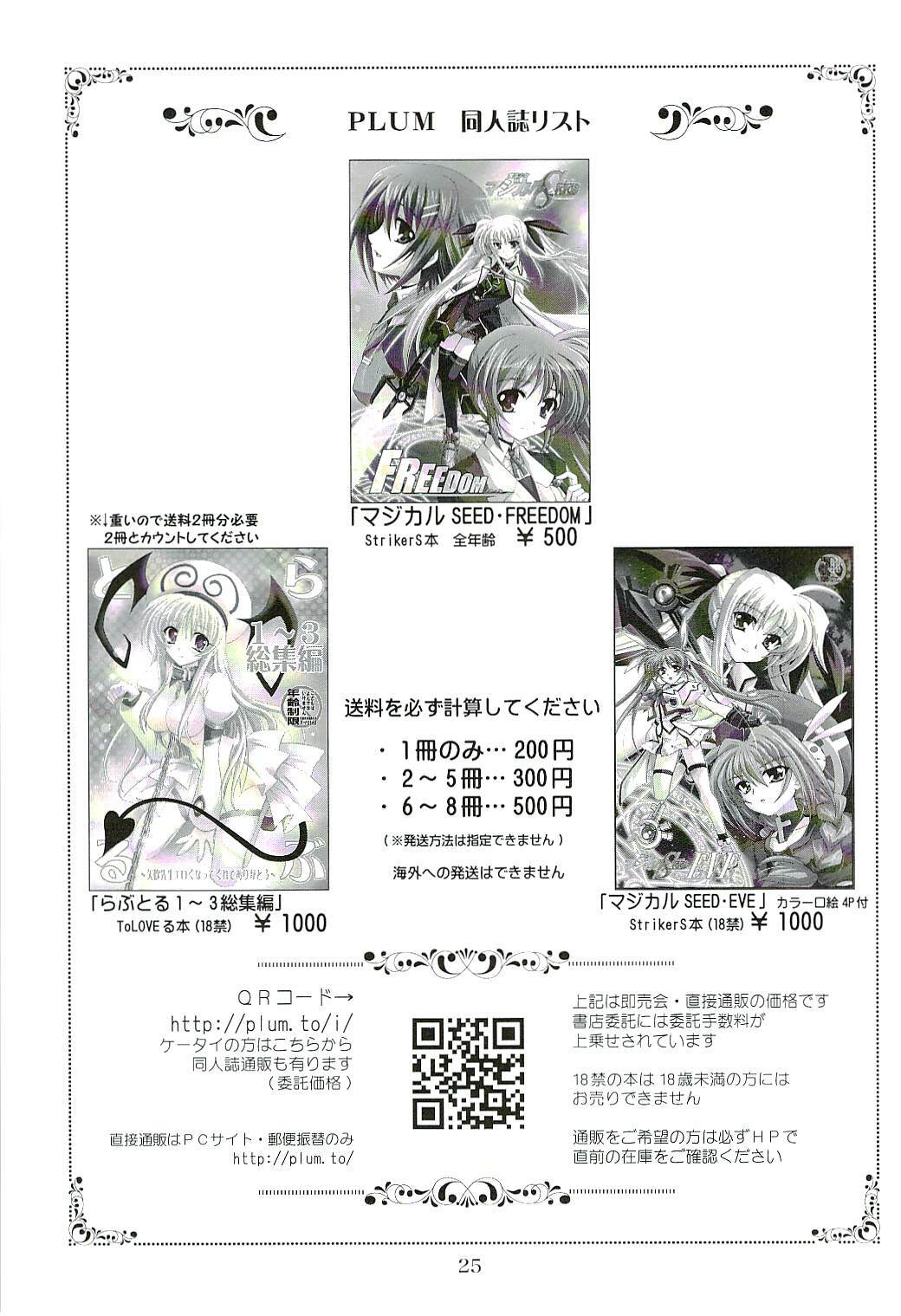 (Lyrical Magical 3) [PLUM (Kanna)] Mahou Shoujo Magical SEED GALAXY (Mahou Shoujo Lyrical Nanoha) page 24 full