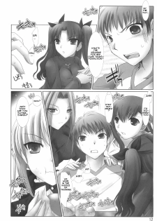 (C70) [UDON-YA (Kizuki Aruchu, ZAN)] BLACK 99% (Fate/hollow ataraxia) [English] - page 11