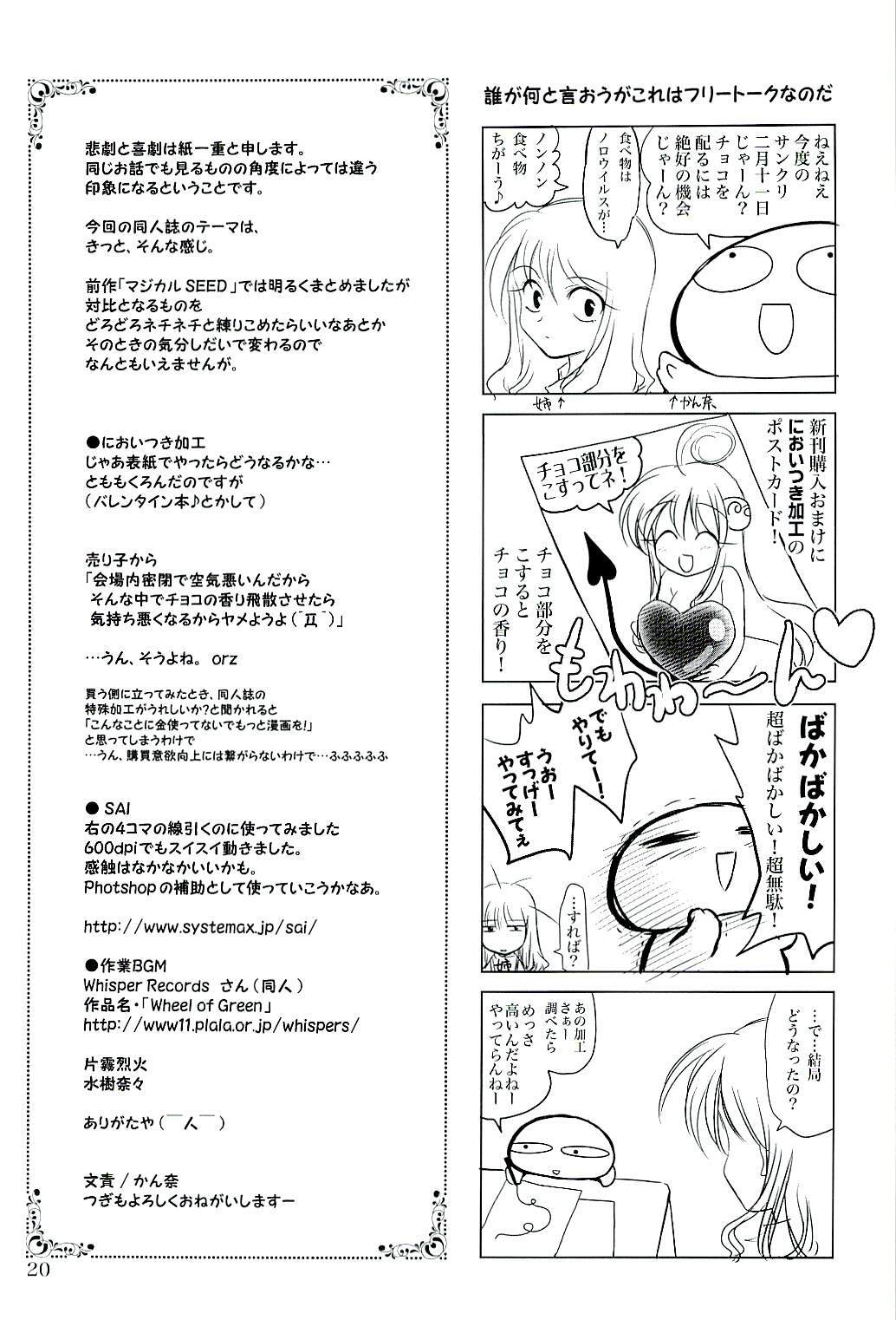 [PLUM (Kanna)] Mahou Shoujo Magical SEED A2 (Mahou Shoujo Lyrical Nanoha) page 19 full