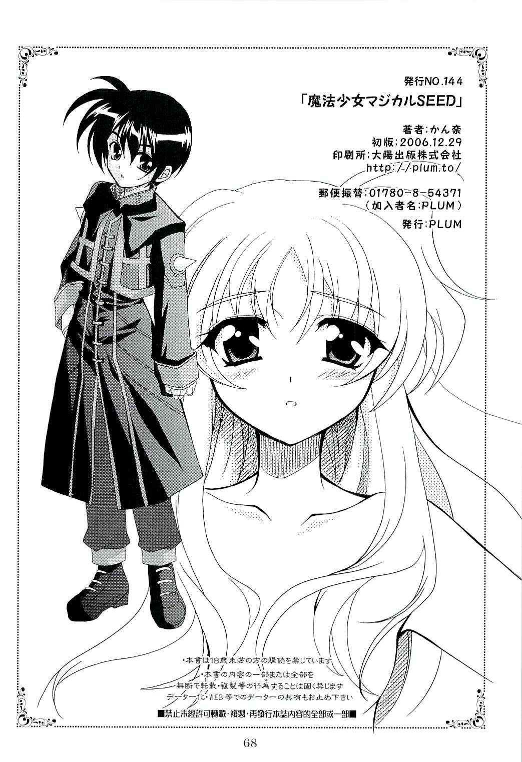 (C71) [PLUM (Kanna)] Magical SEED (Mahou Shoujo Lyrical Nanoha) page 67 full