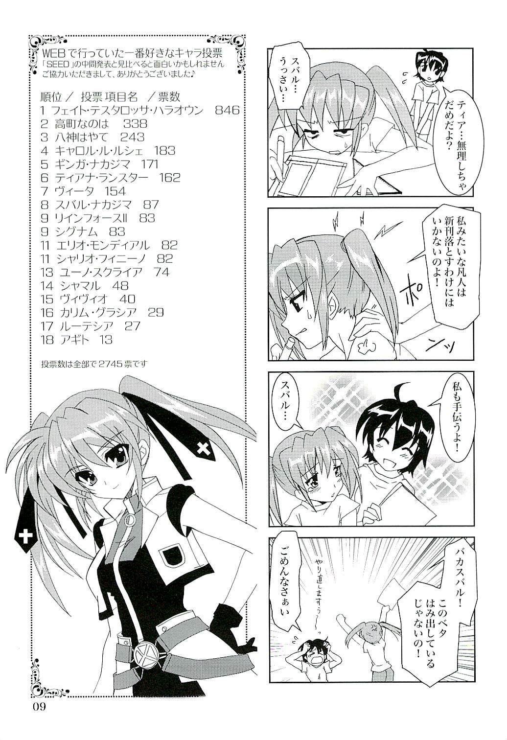 (SC37) [PLUM (Kanna)] Magical SEED FREEDOM (Mahou Shoujo Lyrical Nanoha) page 10 full