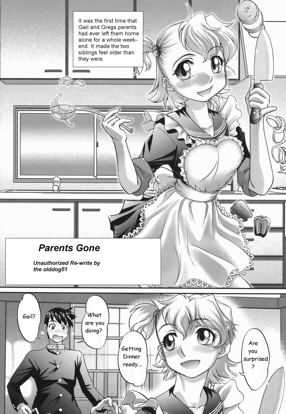 Parents Gone [English] [Rewrite] [olddog51] page 1 full