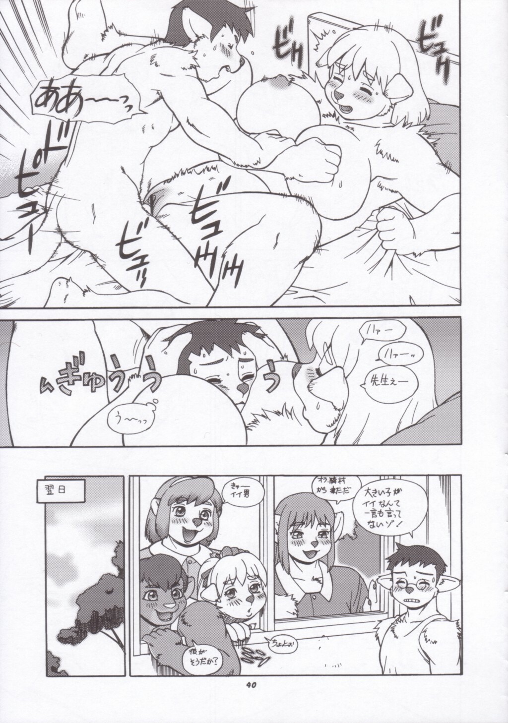 (C65) [TEAM SHUFFLE (Various)] Kemono no Sho Juu - Book of The Beast 10 page 39 full