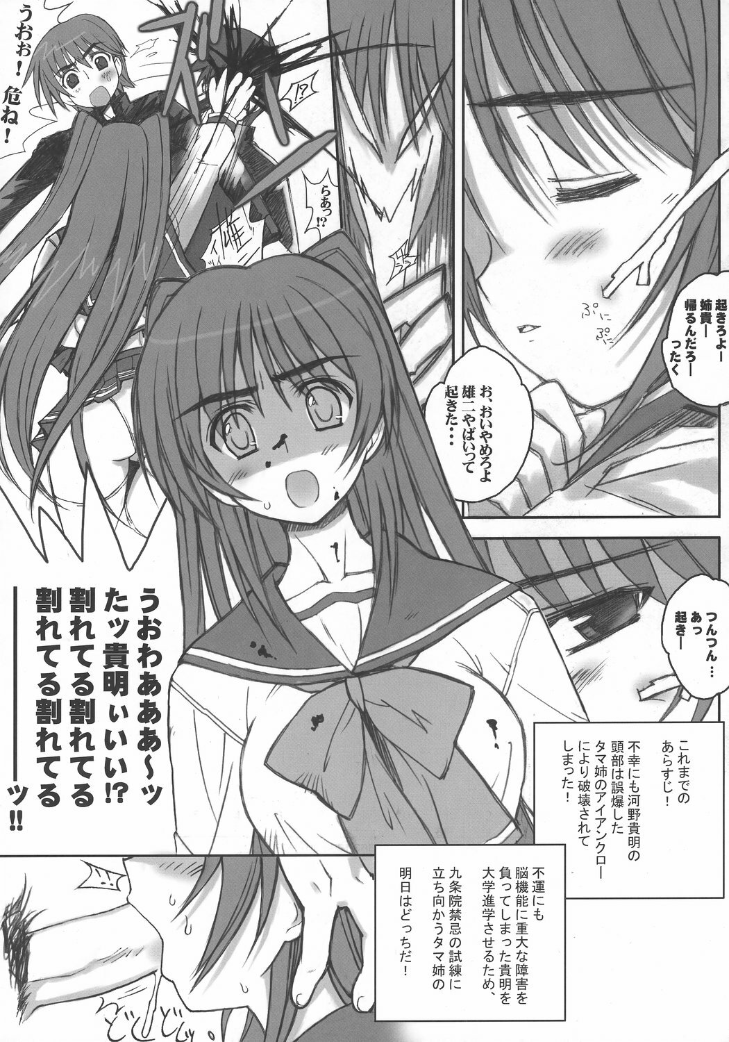 (C71) [Bottomress Pit (Bonzakashi)] Tama Kan RETAKE-ban (ToHeart2) page 7 full