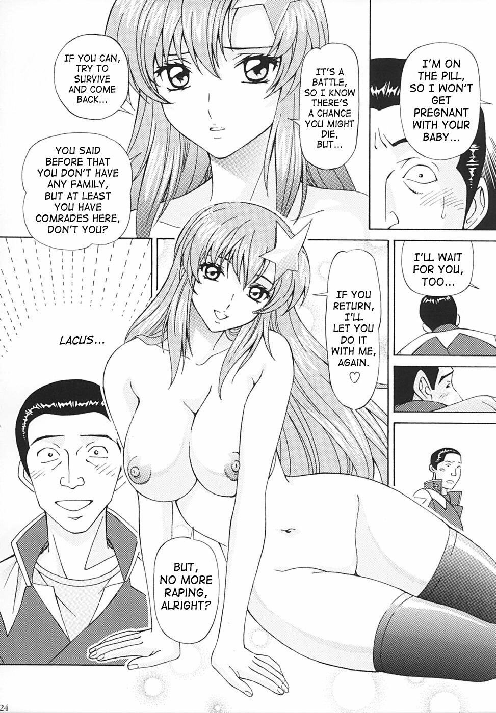 [SHIMEKIRI SANPUNMAE (Tsukumi Daifuku)] Ryoujoku MEER | Assault Meer (Mobile Suit Gundam SEED DESTINY) [English] [Saha] page 23 full