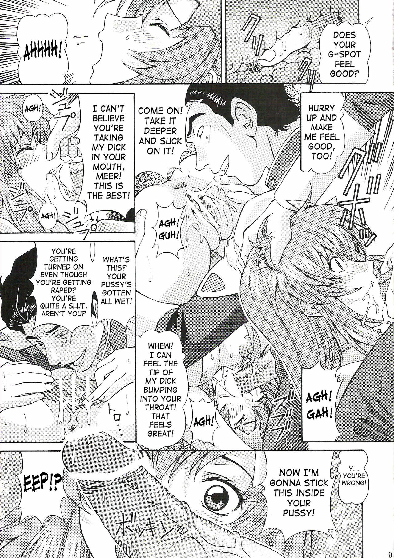 [SHIMEKIRI SANPUNMAE (Tukimi Daifuku)] Ryoujoku MEER 2 | Assault Meer 2 (Gundam SEED DESTINY) [English] [SaHa] page 8 full