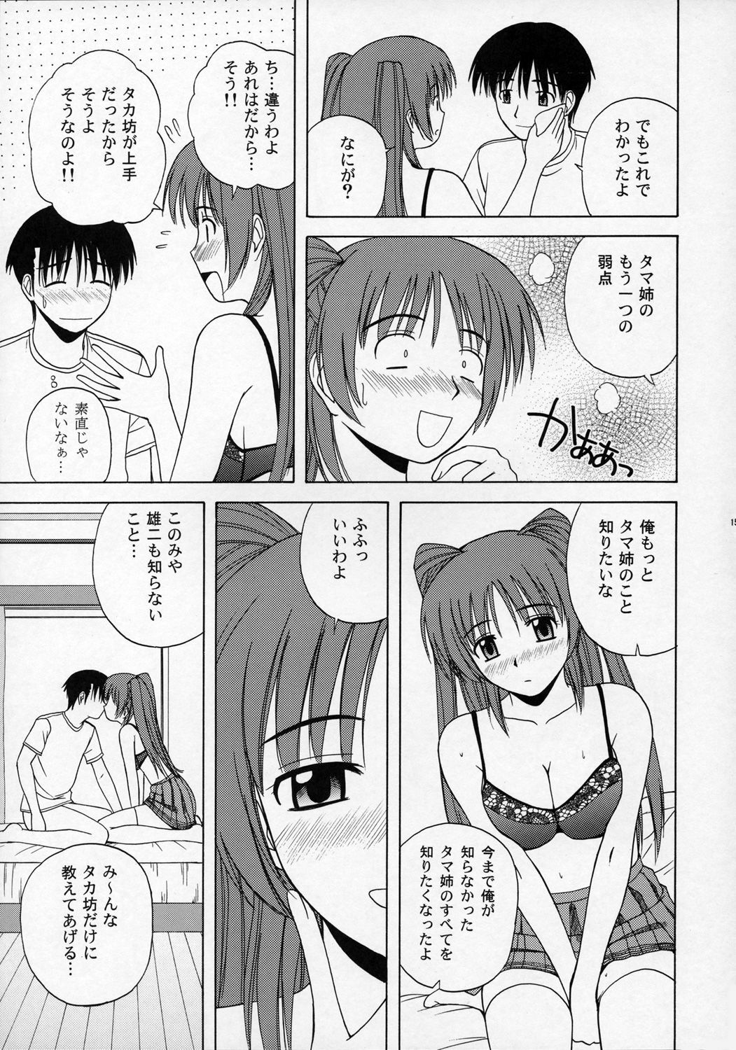 (C68) [G-SCAN CORP. (Satou Chagashi)] Tama-nee to Issho (ToHeart 2) page 14 full