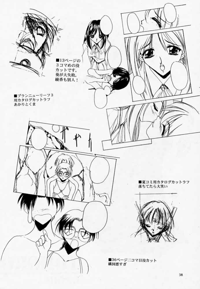 (CR23) [Ryu-Seki-Do (Nagare Hyo-go)] Twin Heart Vol. 3 (To Heart) page 37 full