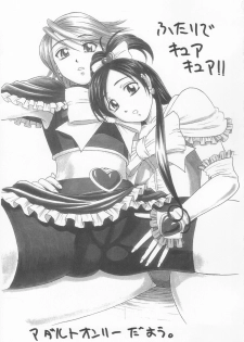 (C66) [T-Press (ToWeR)] Futari De Cure Cure!! (Futari wa Precure) - page 3