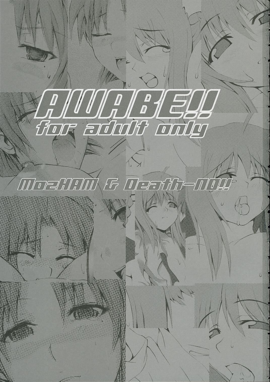 [MozHAM (Nyobunaga, Hazumi Nariyuki)] AWABE!! (Fate/hollow ataraxia) page 2 full