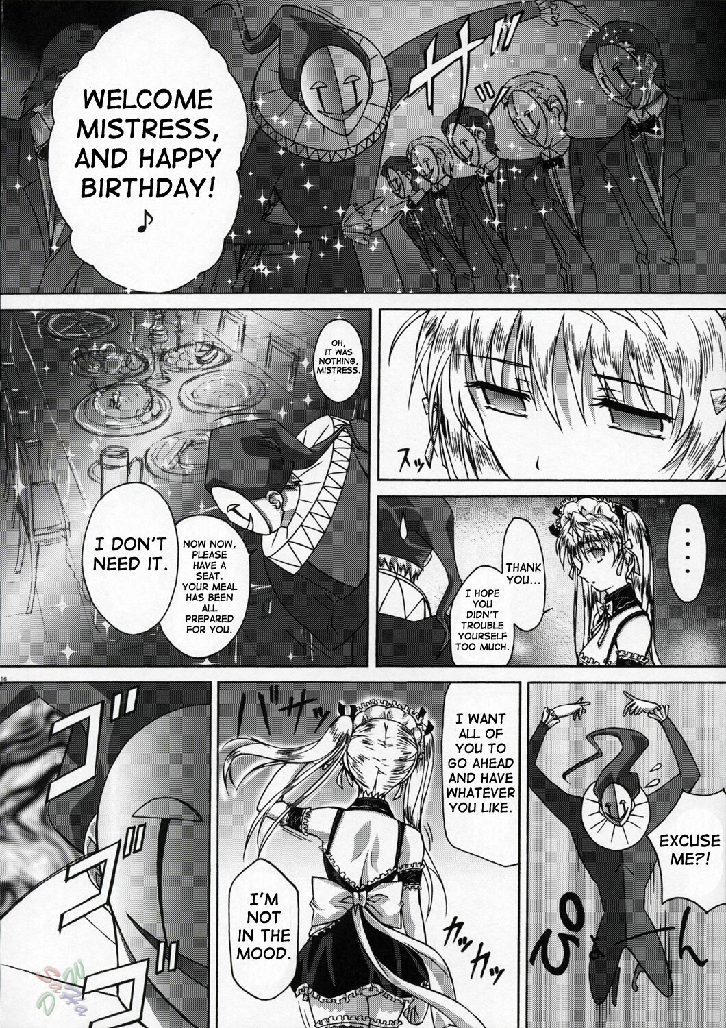 (SC28) [Gurumepoppo (Dr.momo)] Irasshaimase Goshujin-sama (School Rumble) [English] [SaHa] page 15 full