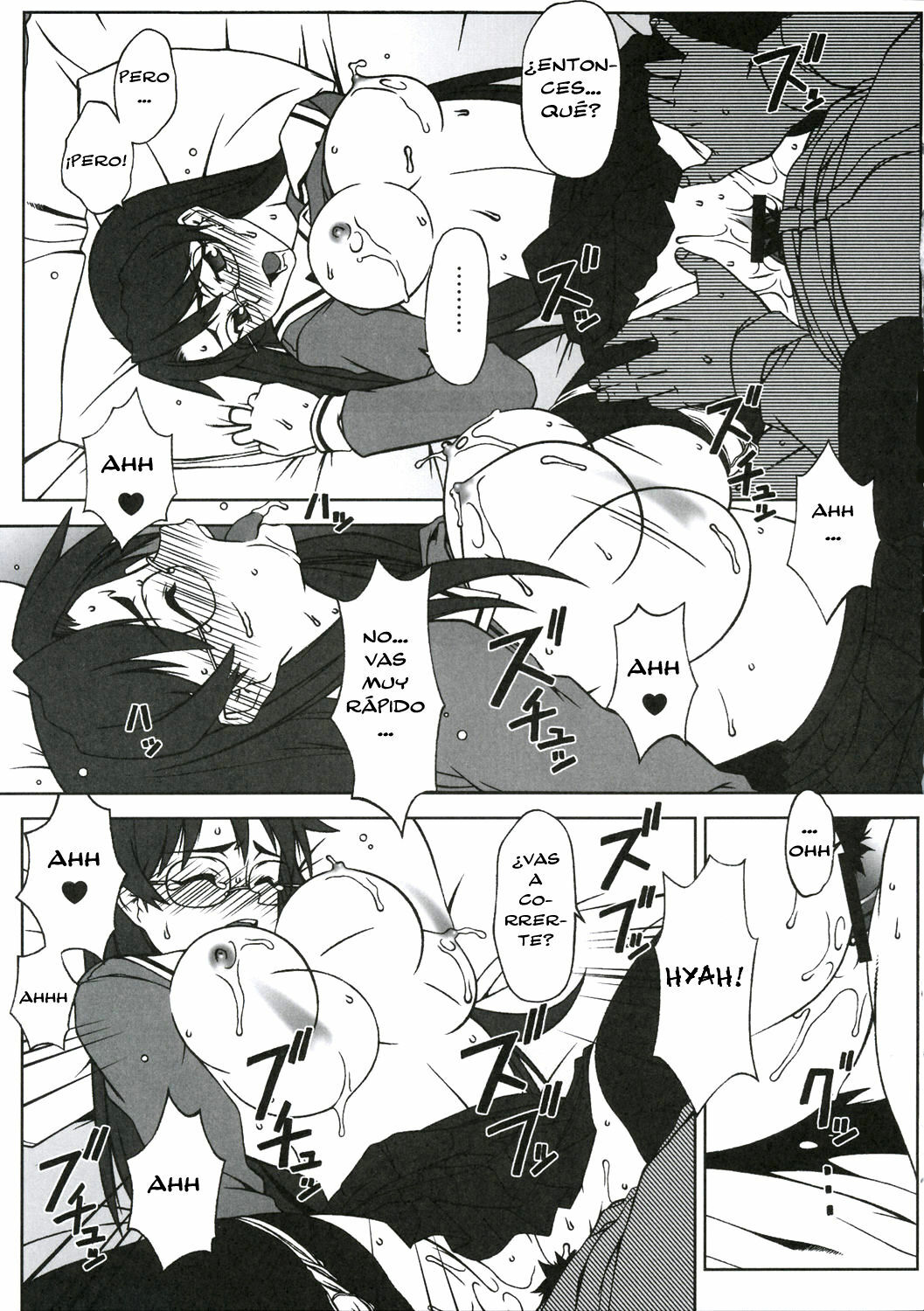 (C68) [DASHIGARA 100% (Hakkyou Daioujou)] Sweet Emotion. 01. (Azumanga Daioh) [Spanish] page 13 full