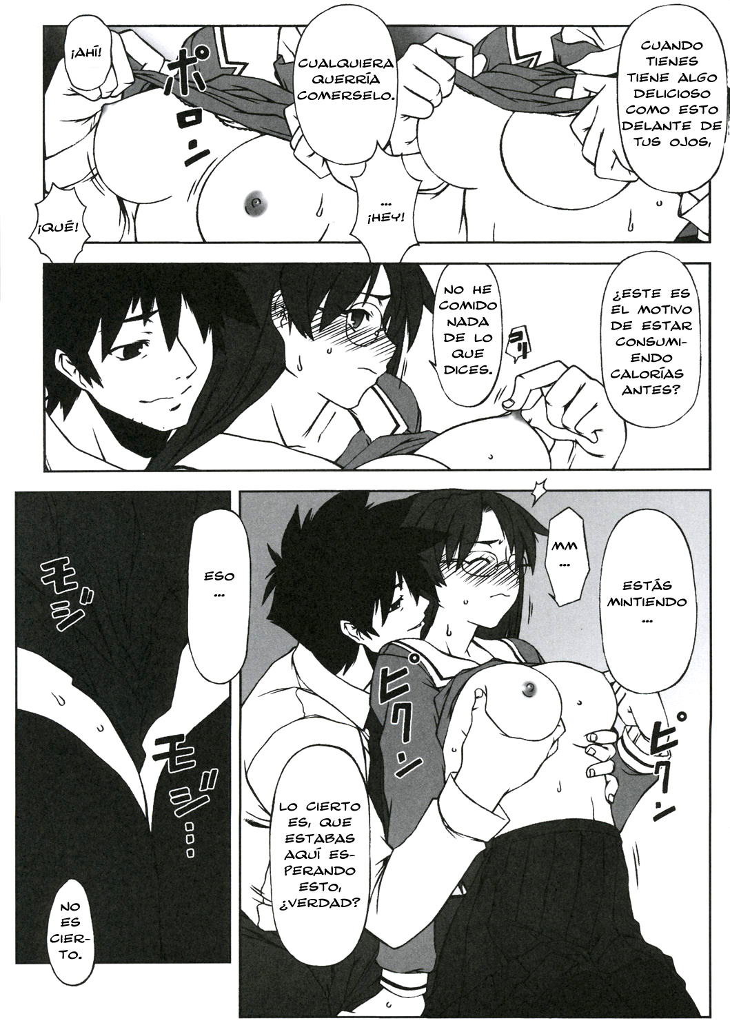 (C68) [DASHIGARA 100% (Hakkyou Daioujou)] Sweet Emotion. 01. (Azumanga Daioh) [Spanish] page 5 full
