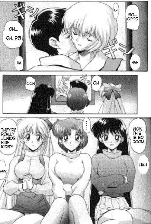 (C49) [Nakayohi (Mogudan)] EVAGELIMOON (Bishoujo Senshi Sailor Moon, Neon Genesis Evangelion) [English] page 4 full