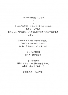 (C56) [LTM. (Taira Hajime)] NISE Zelda no Densetsu Shinshou (The Legend Of Zelda) - page 27