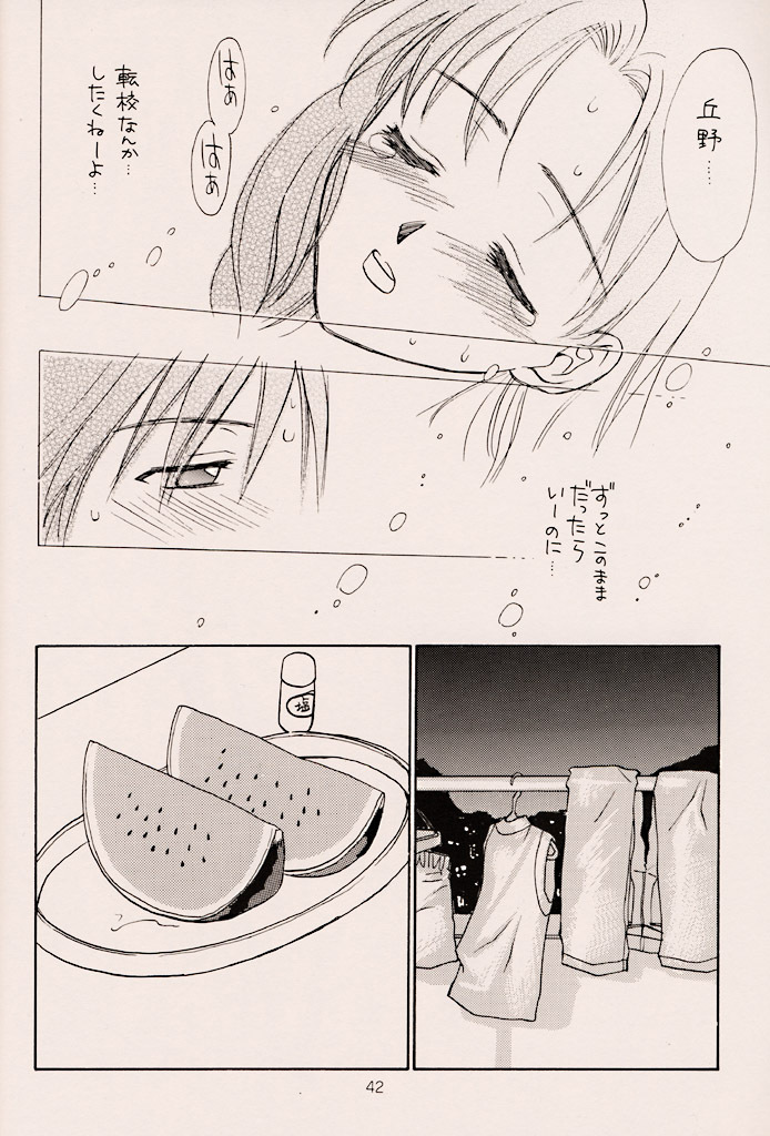 (C56) [ZOKU (Nikaidou Mitsuki)] Water Melon (True Love Story 2) page 41 full