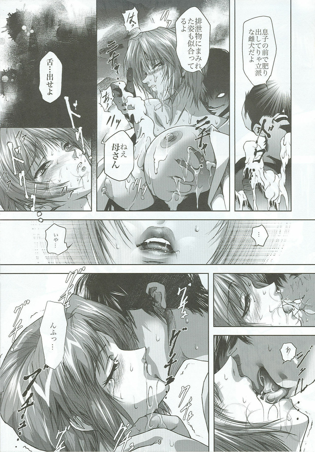 (C73) [Akiyama Kougyou (Mikazuki Shikou)] Bosei no Shinjitsu (Neon Genesis Evangelion) page 10 full