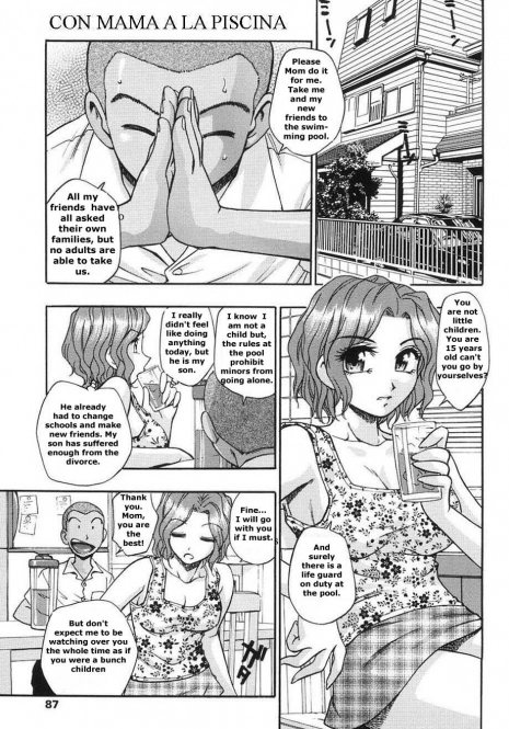 Mom At The Pool [English] [Rewrite]