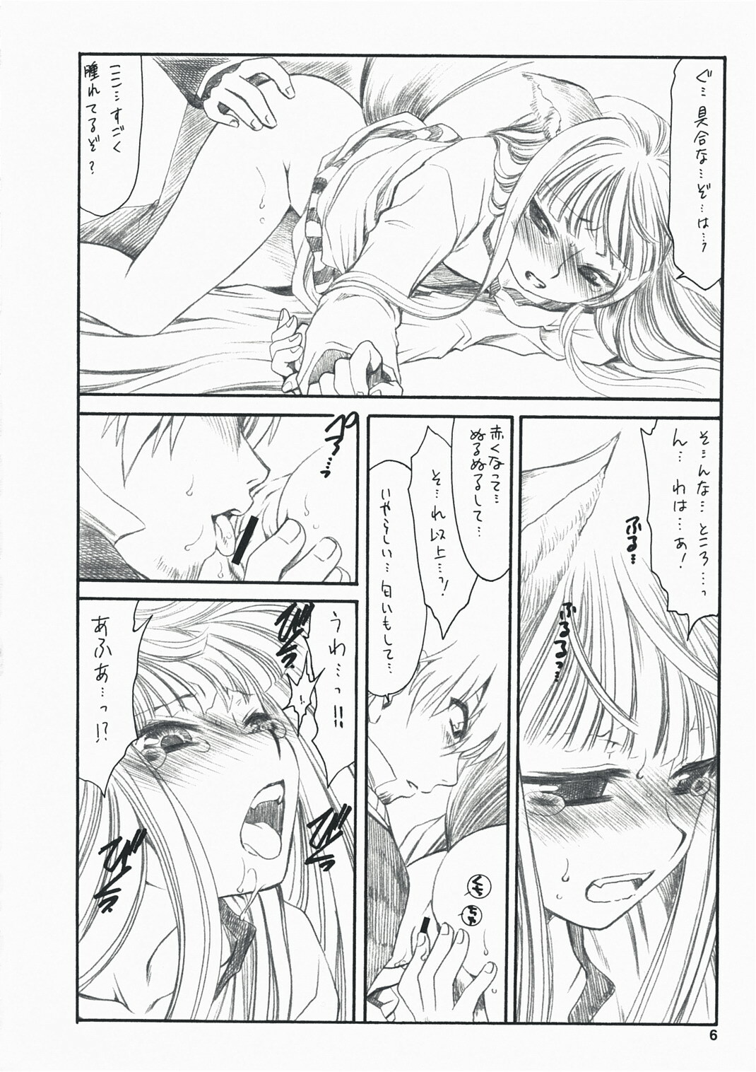 (C73) [Emode (Sanada Rin)] Ayamachi wo Okashita Ato ni Tsugunai wo Motomete Inoru You ni (Ookami to Koushinryou / Spice and Wolf) page 5 full