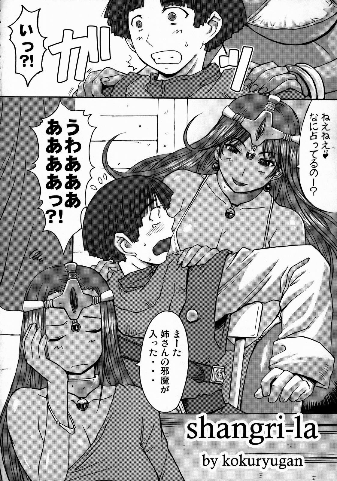 (C73) [Bakunyu Fullnerson (Kokuryuugan)] Shangri-la (Dragon Quest IV) page 5 full