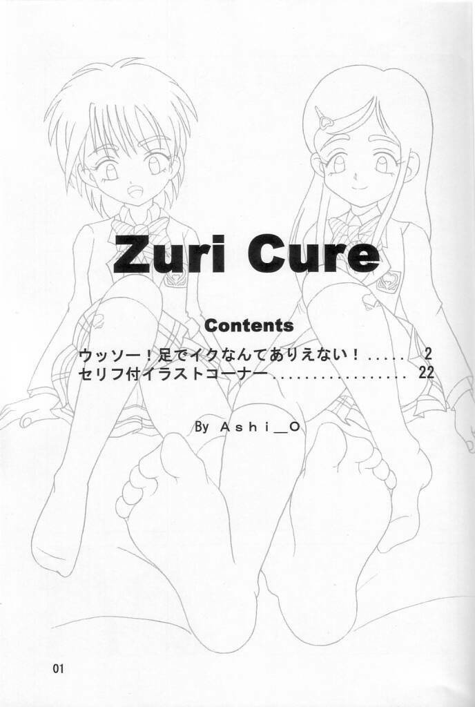 (C66) [AFJ (Ashi_O)] Futari wa Zuri Cure (Futari wa Precure) page 2 full