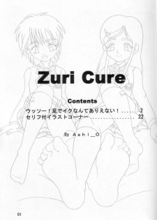 (C66) [AFJ (Ashi_O)] Futari wa Zuri Cure (Futari wa Precure) - page 2