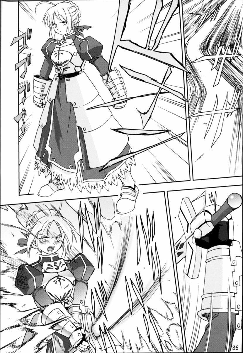 (C66) [Takotsuboya (TK)] King Arthur (Fate/stay night) page 35 full