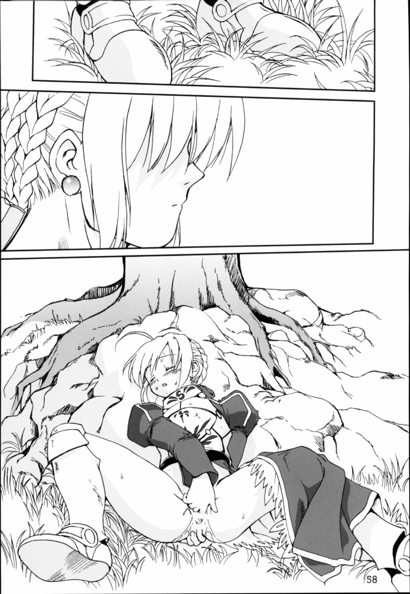 (C66) [Takotsuboya (TK)] King Arthur (Fate/stay night) page 57 full