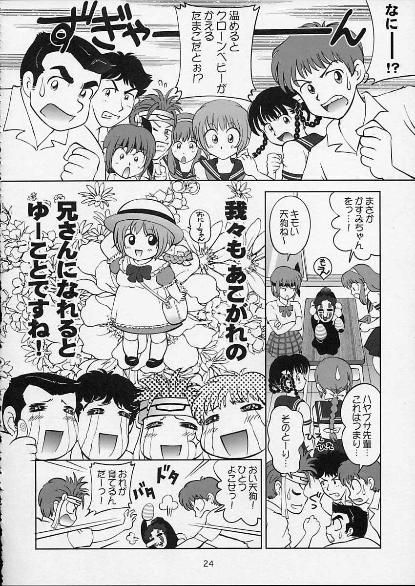 (C64) [OtakuLife JAPAN (Senke Kagero)] Sugoiyo!! Kasumi-chan 5 Dokkidoki ☆ Clone BABY Panic! (Dead or Alive) page 25 full