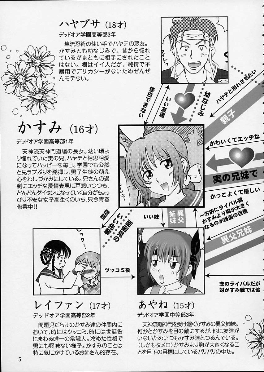 (C64) [OtakuLife JAPAN (Senke Kagero)] Sugoiyo!! Kasumi-chan 5 Dokkidoki ☆ Clone BABY Panic! (Dead or Alive) page 6 full