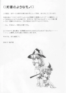 (C71) [Mirabilien Fabrik (Yuzu Momo)] Shameless Girls (Touhou Project) - page 3
