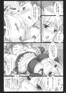 (C71) [UDON-YA (Kizuki Aruchu, ZAN)] Kyou dake desu yo? (Fate/hollow ataraxia) - page 23
