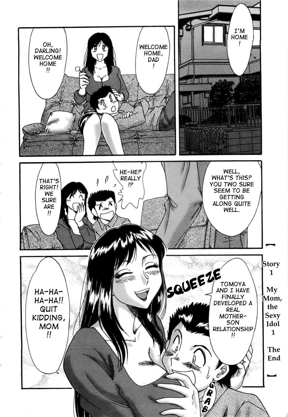 [Chanpon Miyabi] Haha wa Sexy Idol | My Mom, The Sexy Idol [English] {Tadanohito} page 23 full