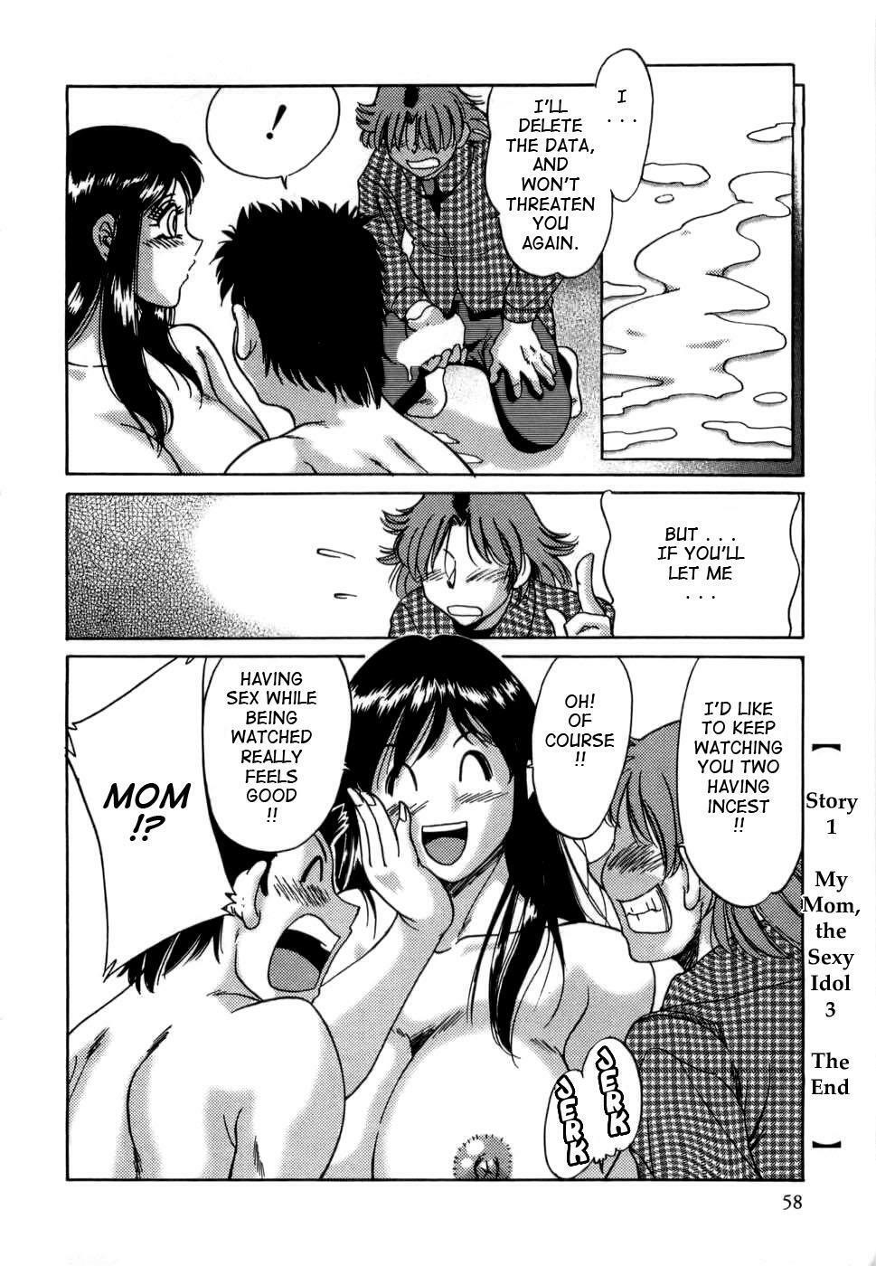 [Chanpon Miyabi] Haha wa Sexy Idol | My Mom, The Sexy Idol [English] {Tadanohito} page 59 full