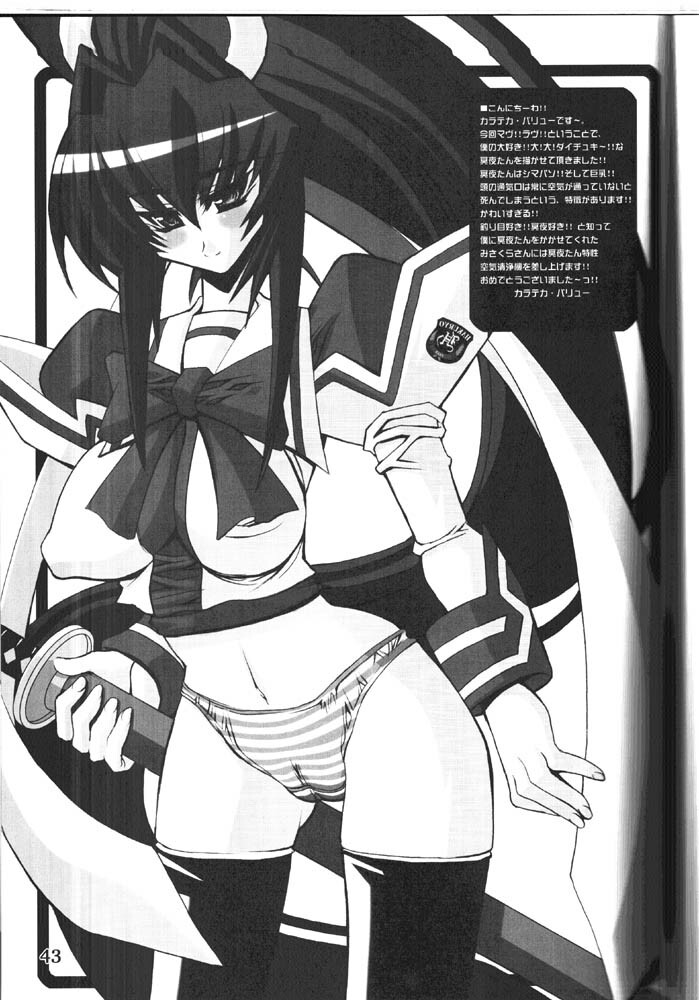 (C64) [HarthNir (Misakura Nankotsu)] Kawaii no Suki (Muv-Luv) page 42 full