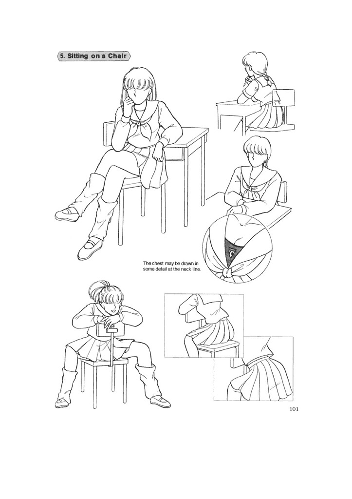 Hikaru Hayashi - Techniques For Drawing Female Manga Characters page 100 full