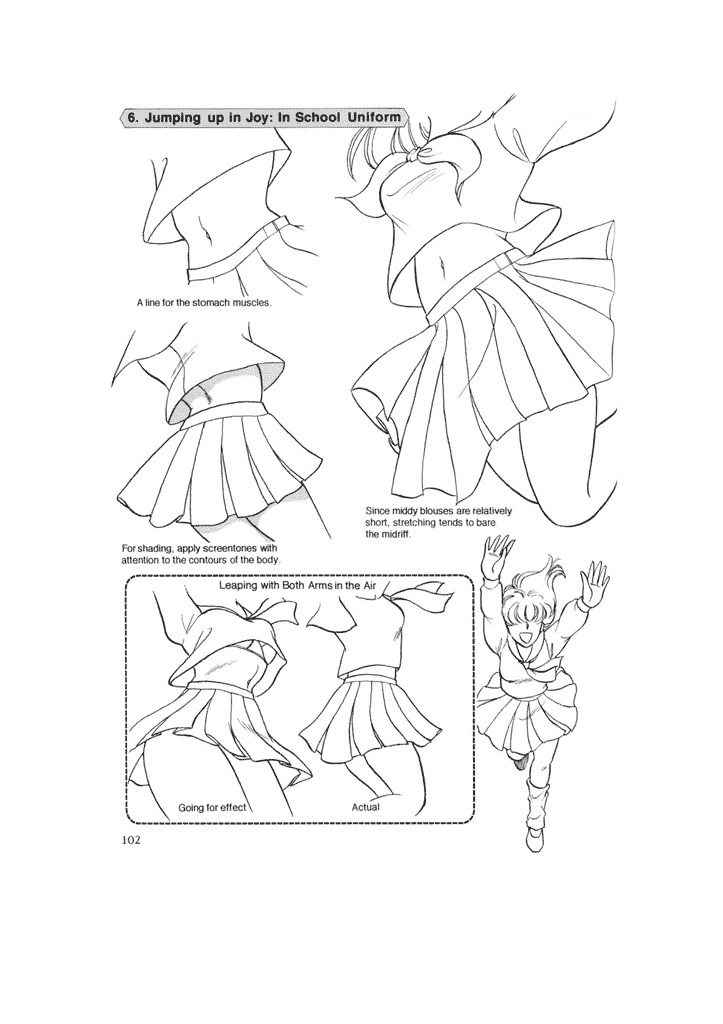 Hikaru Hayashi - Techniques For Drawing Female Manga Characters page 101 full