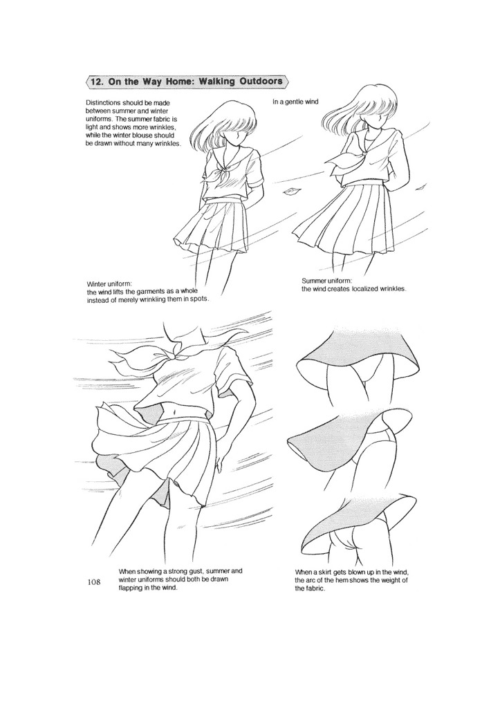 Hikaru Hayashi - Techniques For Drawing Female Manga Characters page 107 full